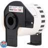 Brother Genuine DK-22513PK Continuous Length Replacement Labels, Black/Red Label on White Paper Tape, Engineered with Excellence, 2.4â€ x 50 feet, (3) Rolls per Box (DK22513PK)