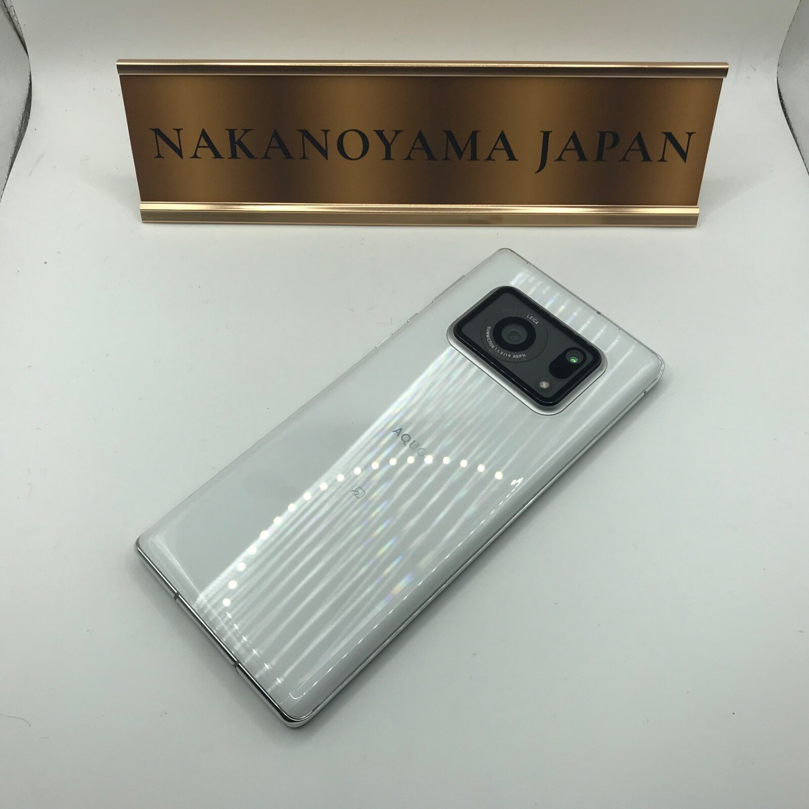 SHARP AQUOS R6 A101SH WHITE 5G Phone Leica Lens sensor 128GB