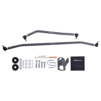 Front Adjustable Drag Link & Tie Rod Bar for Ram 2500 3500 4WD 8-Lug 1994-1999