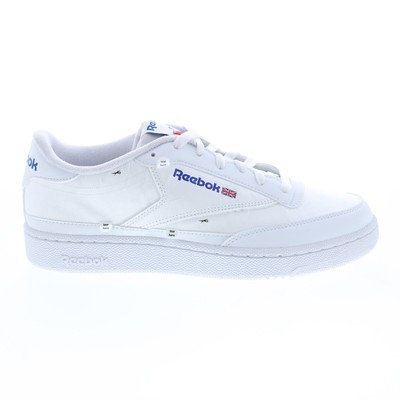 Reebok Club C 85 XU Shoes GY8789 Мужские белые кожаные кроссовки Lifestyle Обувь