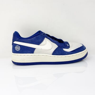 

Nike Boys Air Force 1 596728-438 Синяя повседневная обувь Кроссовки Размер 5Y, Синий, Air Force 1