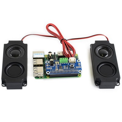 NEW Audio Sound Card HAT Speaker Kit for Raspberry Pi Zero 2 W WH A 3 B Plus 4