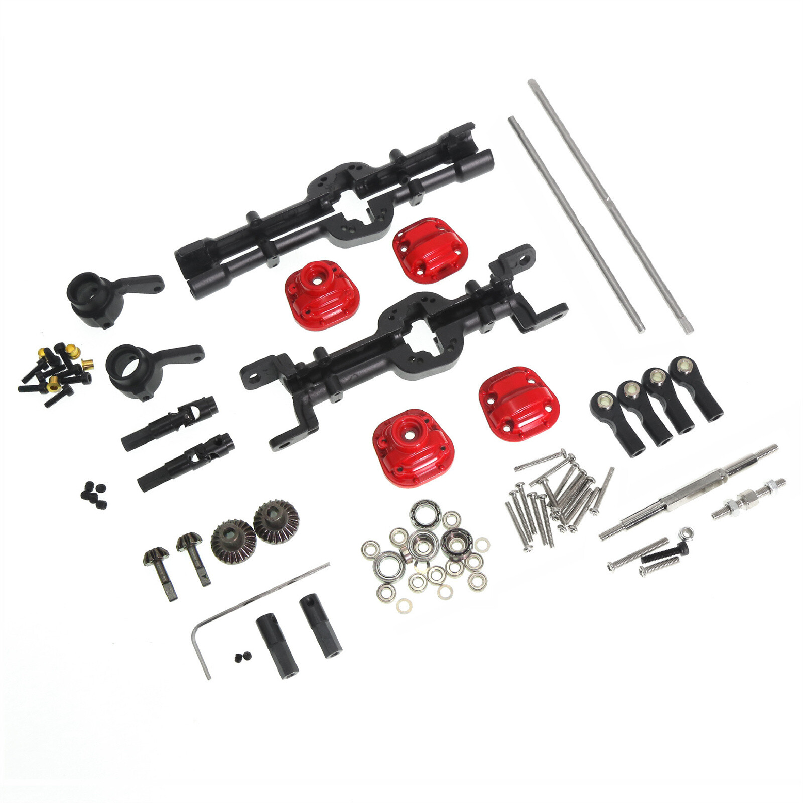マサル MN78 Metal Front and Rear Axle Gear Axle Shaft for MN D90