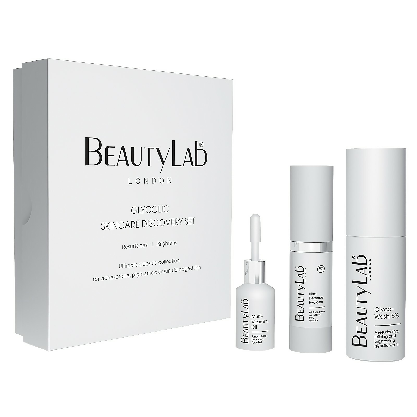 Coffret découverte de soins glycoliques - BeautyLab