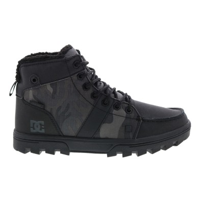

DC Woodland Boot ADYB700042-BP2 Мужские черные кожаные повседневные классические ботинки на шнуровке 8, Черный, DC Woodland Boot