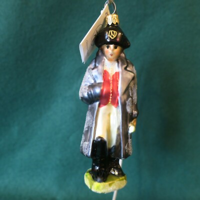 Retired Radko Napoleon Christmas Ornament 6'' Hand Painted NIB 97-278 1997
