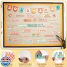 Classroom Bulletin Board Decorations, This is Your Year to Bulletin Board Sets, Growth Mindset Positive Affirmations Wall Decor for Teacher Groovy Welcome Back to School Classroom Door Wall Decors