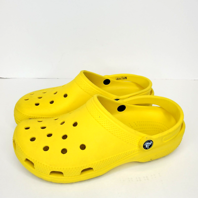 Crocs Unisex Adult Men s and Women s Classic Clog Lemon Yellow