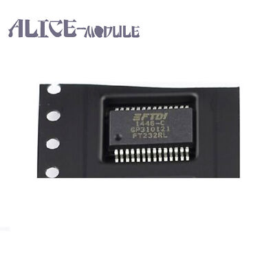1/5PCS SSOP-28 FTDI FT232RL FT232 USB A UART SERIE FTDIChip -ID IC GOOD B2AM