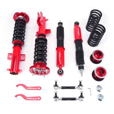 24 Way Damper Adjustable Coilovers Lowering Kit For Ford Mustang 2005-2014