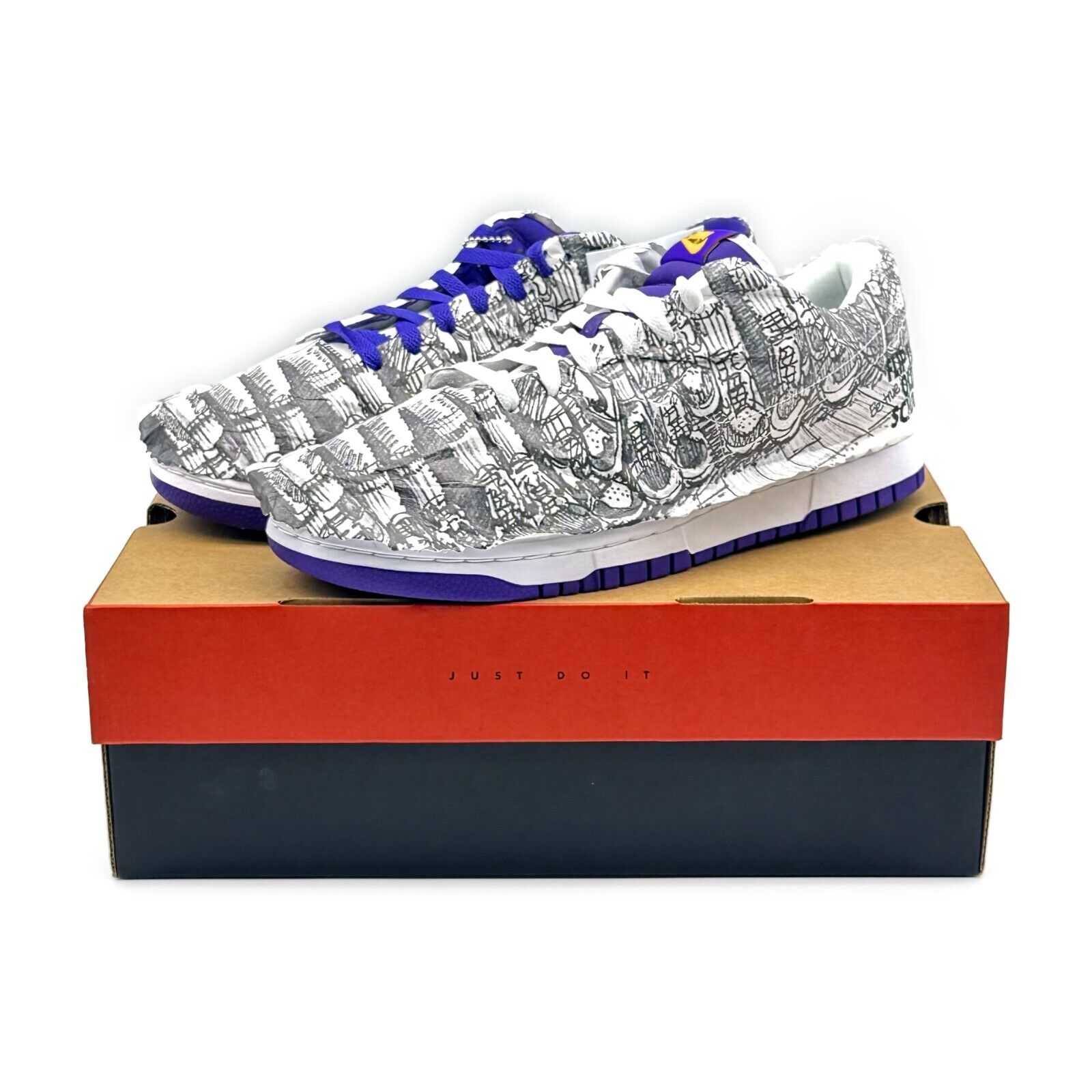 DJ4636-100 Nike Dunk Low Made You Look Flip The Old School DJ4636-100 Nike Dunk Low Made You Look Flip The Old School