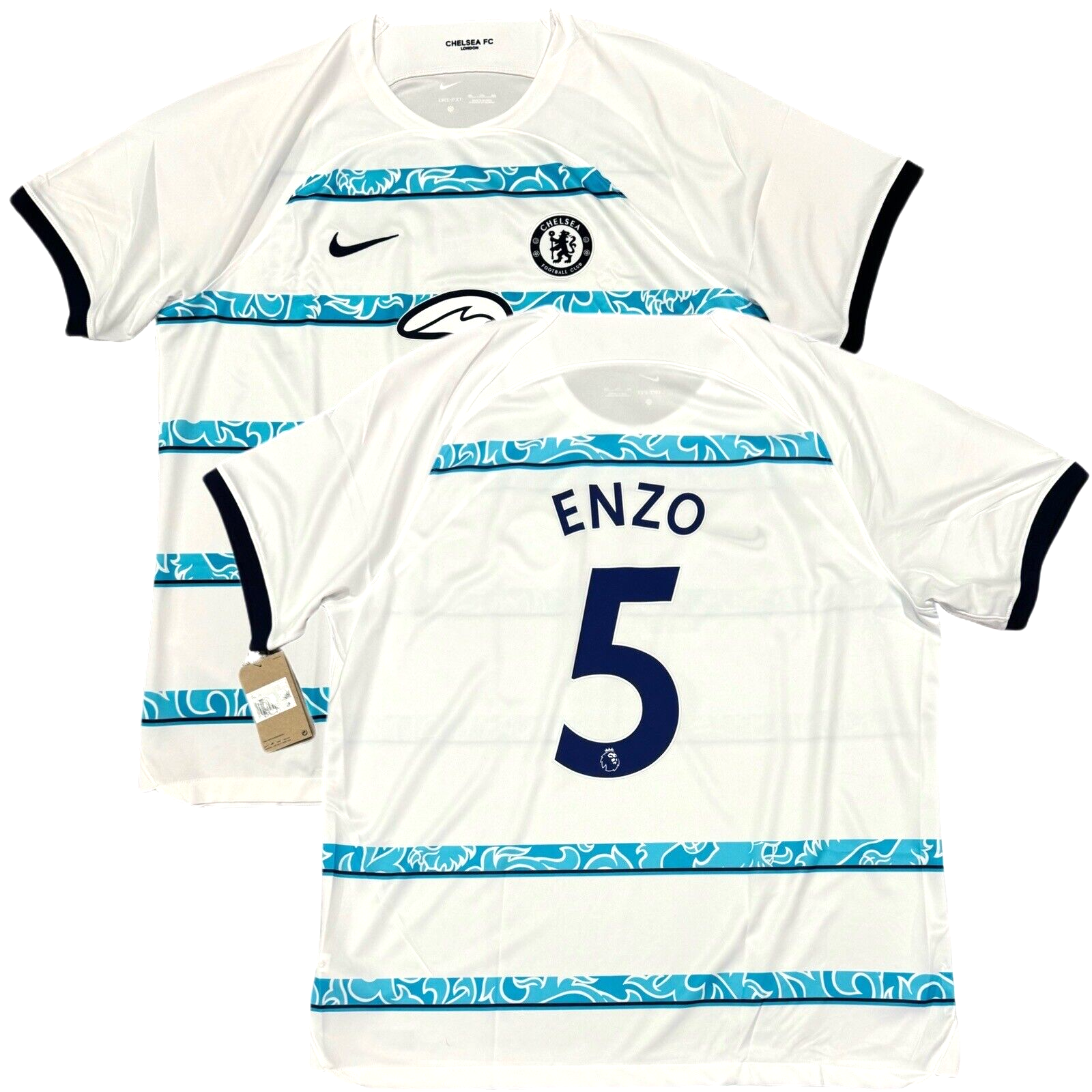 2022/23 Chelsea Away Jersey #5 Enzo Fernandez 2XL Nike 2022/23 Chelsea Away Jersey #5 Enzo Fernandez 2XL Nike