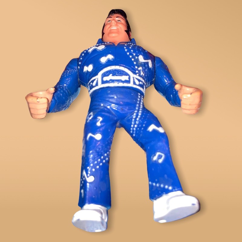 ACTION FIGURE WWF Honky Tonk Man (1991) Hasbro 5