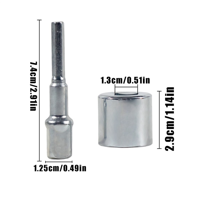 Special Car Scissor Jack Socket Adapter Impact Wrench Drill