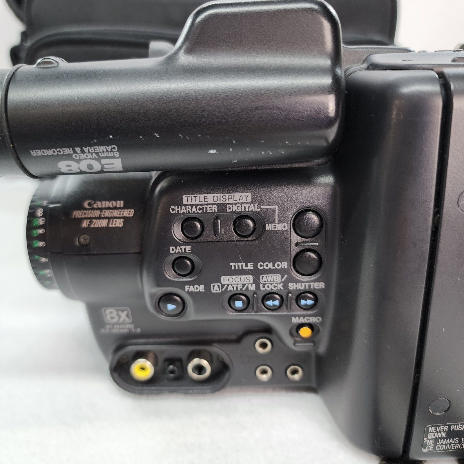 Canon VideoHi8 Movieboy E2 ④ Filming with my Dad's 19 year old Hi8 Canon Camcorder in