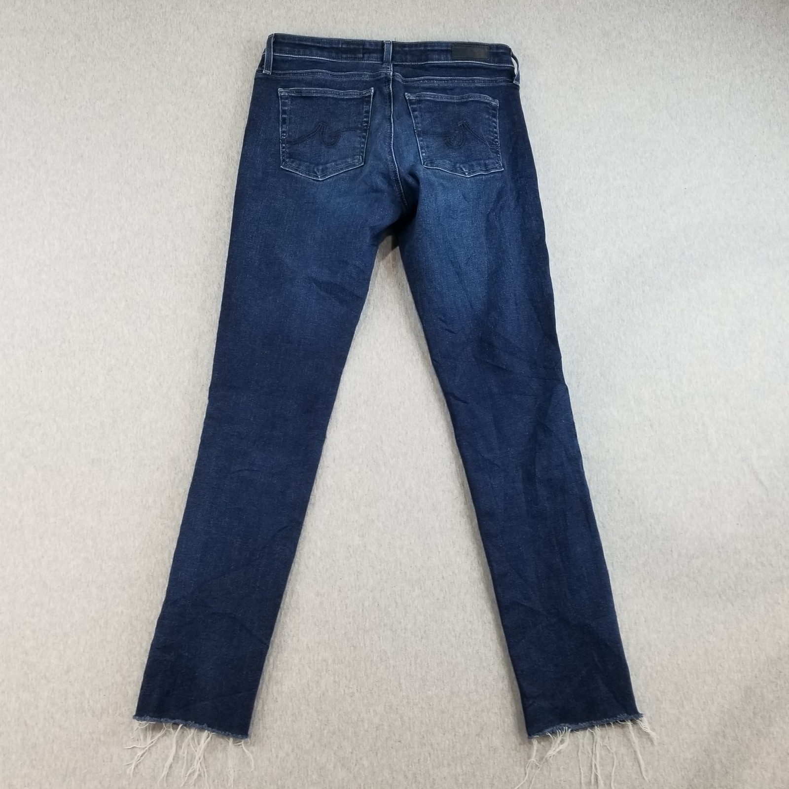 Adriano Goldschmied Jeans Women's Sz 27R Prima Cigarette Leg DarkWash Normcore
