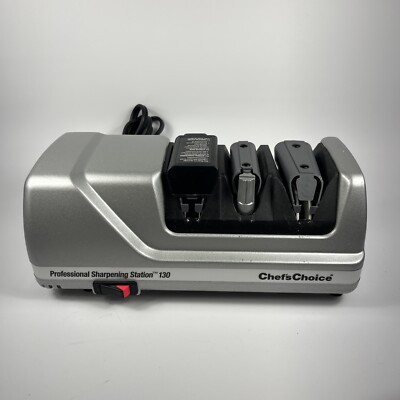 Chefs Choice Professional Sharpening Station Model 130 Electric Knife Sharpener