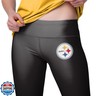 FOCO Pittsburgh Steelers NFL Womens Solid Big Wordmark Leggings