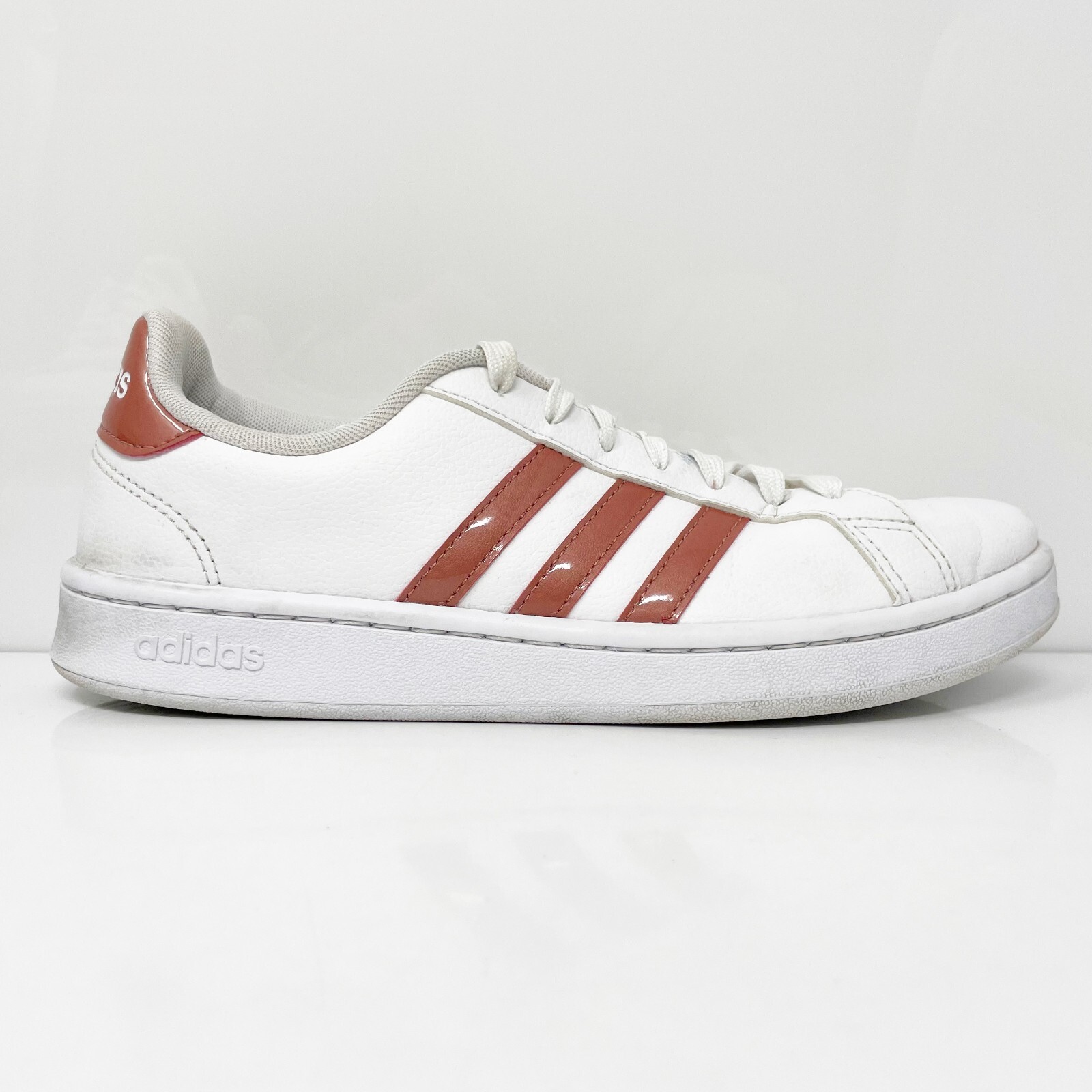 

Adidas Womens Grand Court EE8178 Белая повседневная обувь Кроссовки Размер 8, Белый, Grand Court