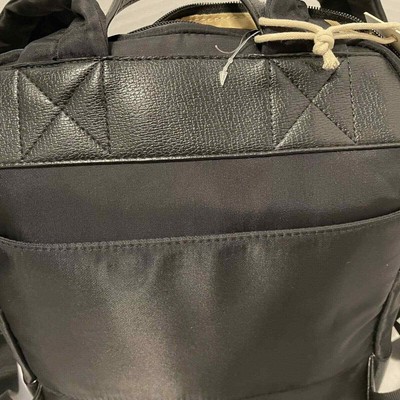 Allancia Travel Backpack, bag Fits over suitcase luggage Solid Black NEW TAGS