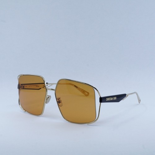 Pre-owned Dior Archi S1u B0k0 Gold/orange 61-16-135 Sunglasses