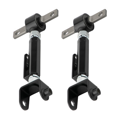 2x Adjustable Rear Camber Arm Suspension For Honda Civic 01-05 Acura RSX 02-06