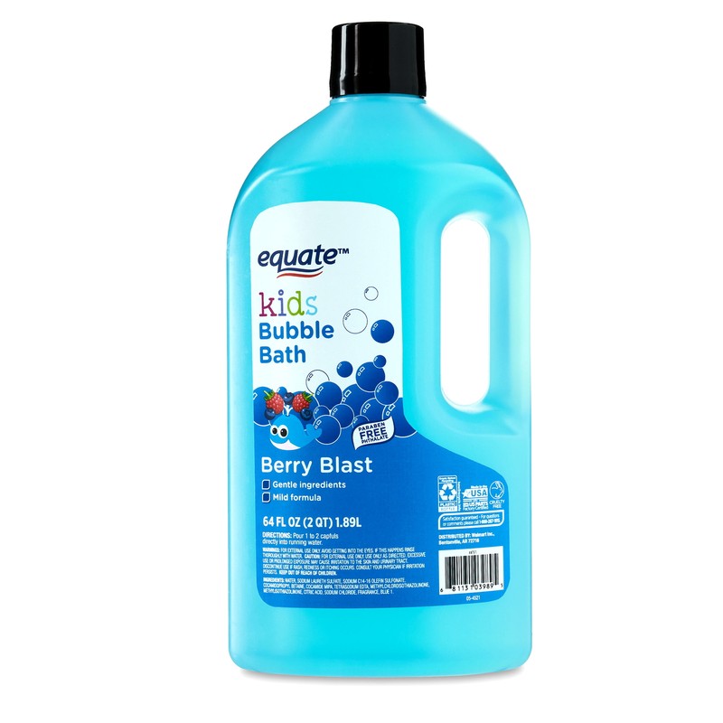 Kids Berry Blast Scented Bubble Bath, 64 Fl Oz