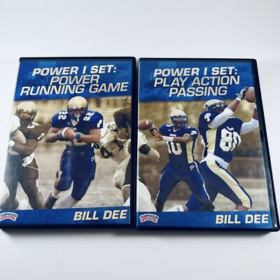Championship Productions Football DVD Play Action Passing Power Running Game Dee