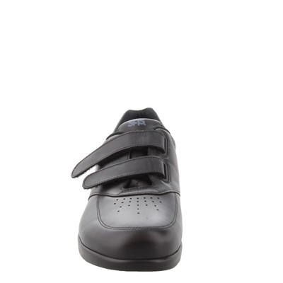 Pre-owned Sas Men's , Vto Slip-on Loafer Vto Blk Black Leather