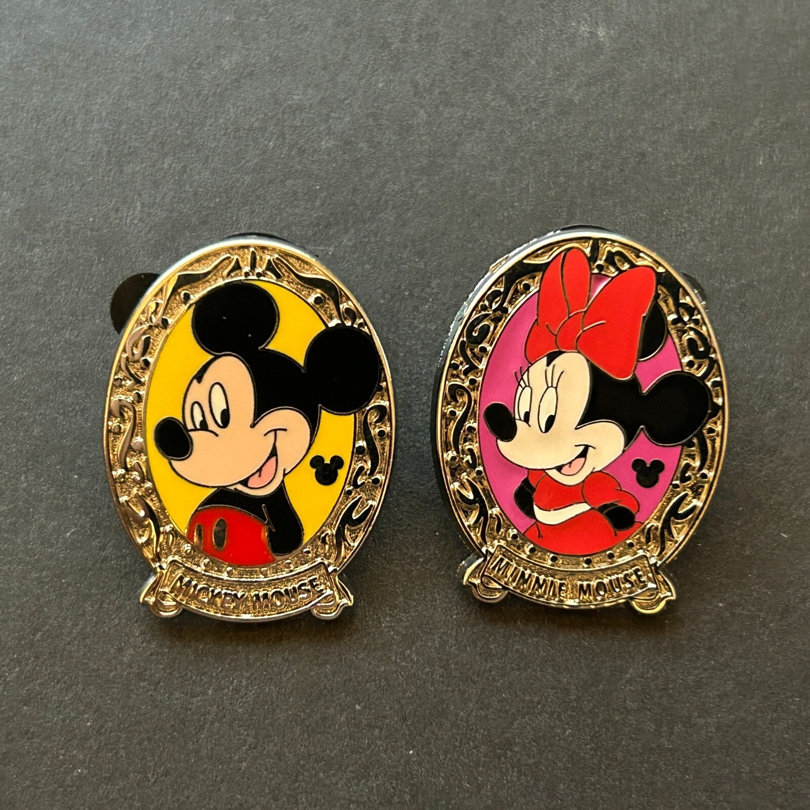 Disney - レイミー DL Mickey Minnie Mouse - Character Frames - Hidden Mickey