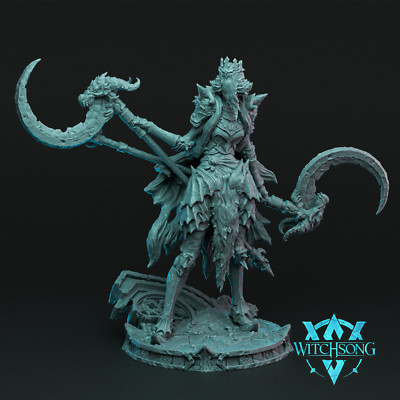 The Faceless Queen  - by WitchSong Miniatures | Fantasy | D&D | Beast | Monster