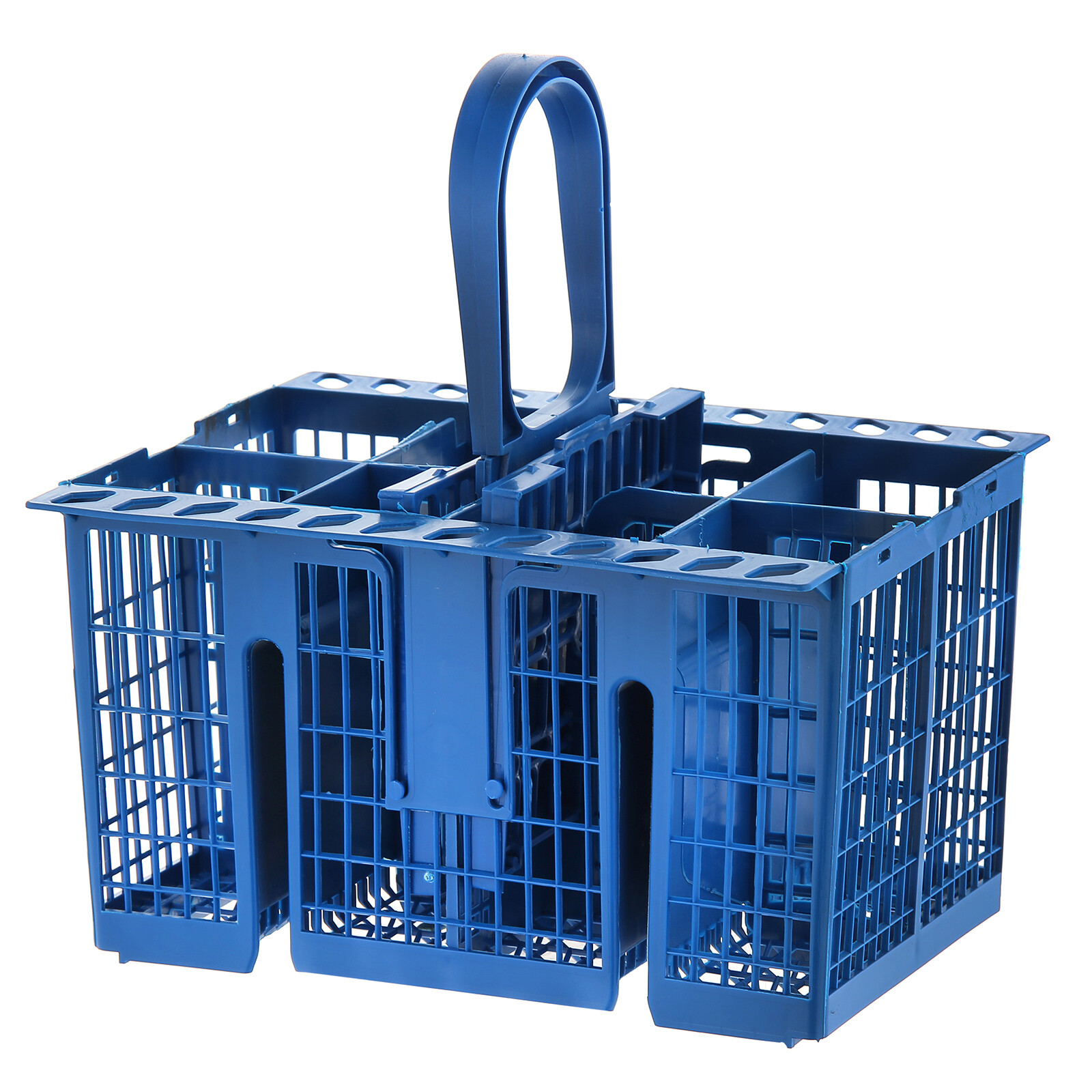Premium Quality Blue Dishwasher Cutlery Basket Tray Rack Caddy For