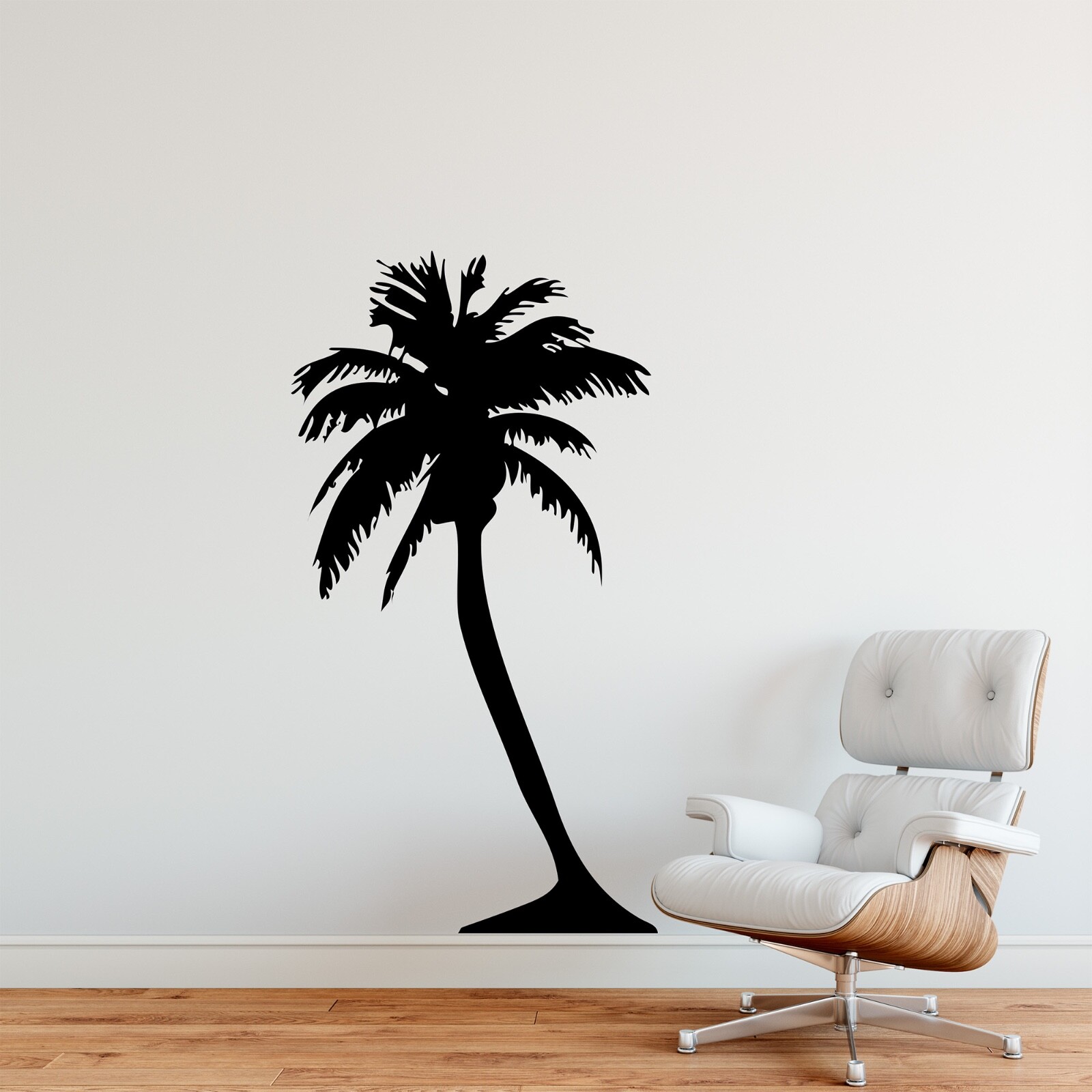Large Palm Tree Wall Decal Sticker. Nursery Room Tree Wall Sticker. #132