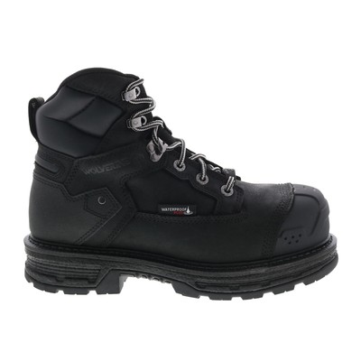 

Wolverine Hellcat Heavy Duty WP CM 6 W211137 Мужские черные рабочие ботинки, Черный, Wolverine Hellcat Heavy Duty Waterproof CarbonMax 6''