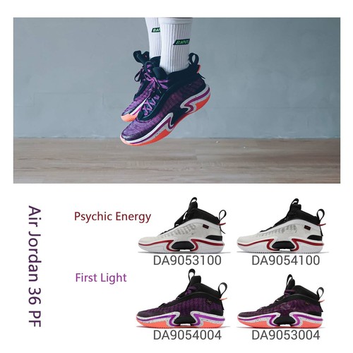 

Air Jordan 36 XXXVI PF First Light / Psychic Energy Мужчины Женщины Дети Выберите 1, Air Jordan Xxxvi Gs