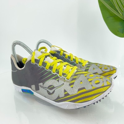 Hoka One One Speed Evo R Rio Women's 8 Shoes Running Track Yellow Green Silver