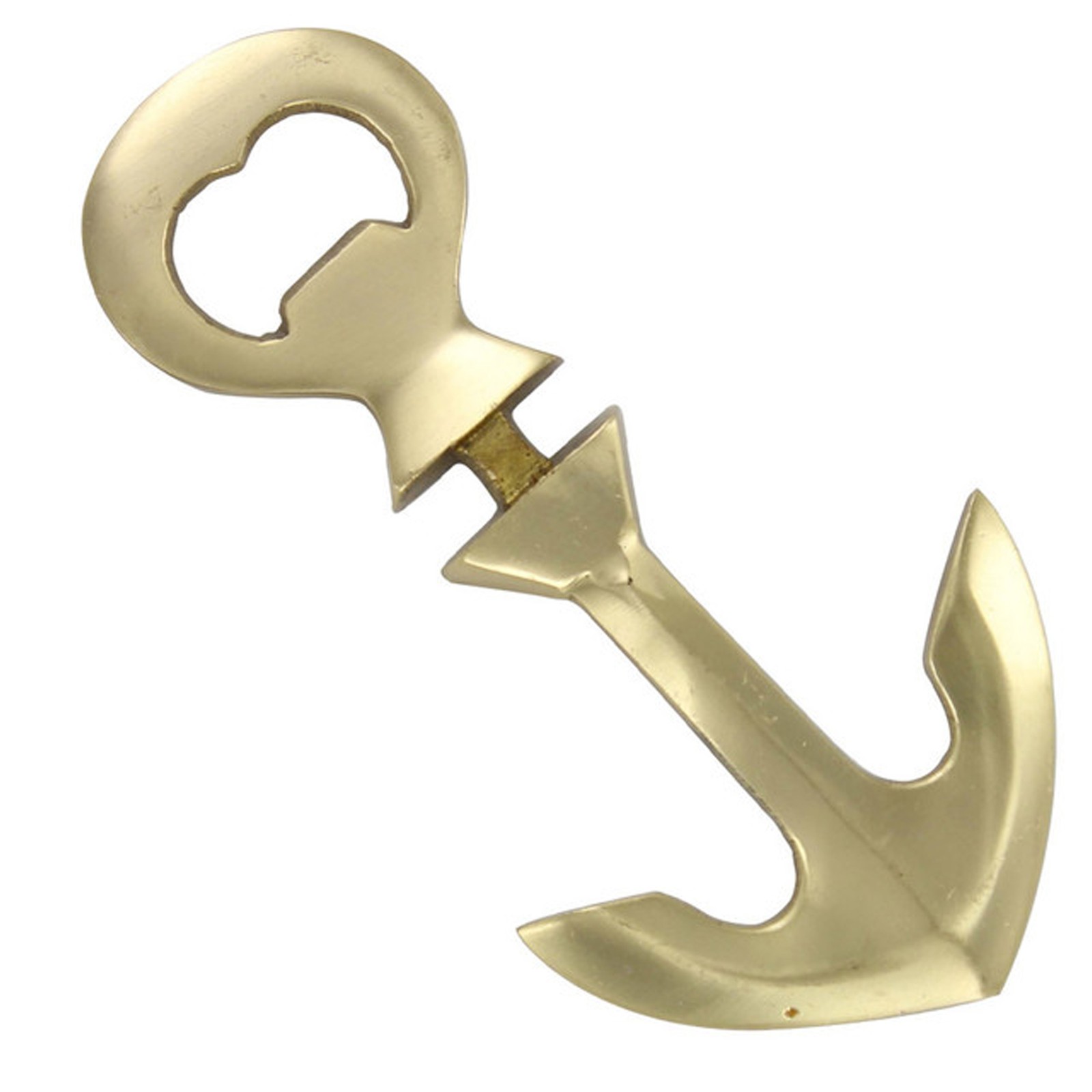Solid Brass Anchor Bottle Opener Vintage Nautical Heavy Weight Marine Gift
