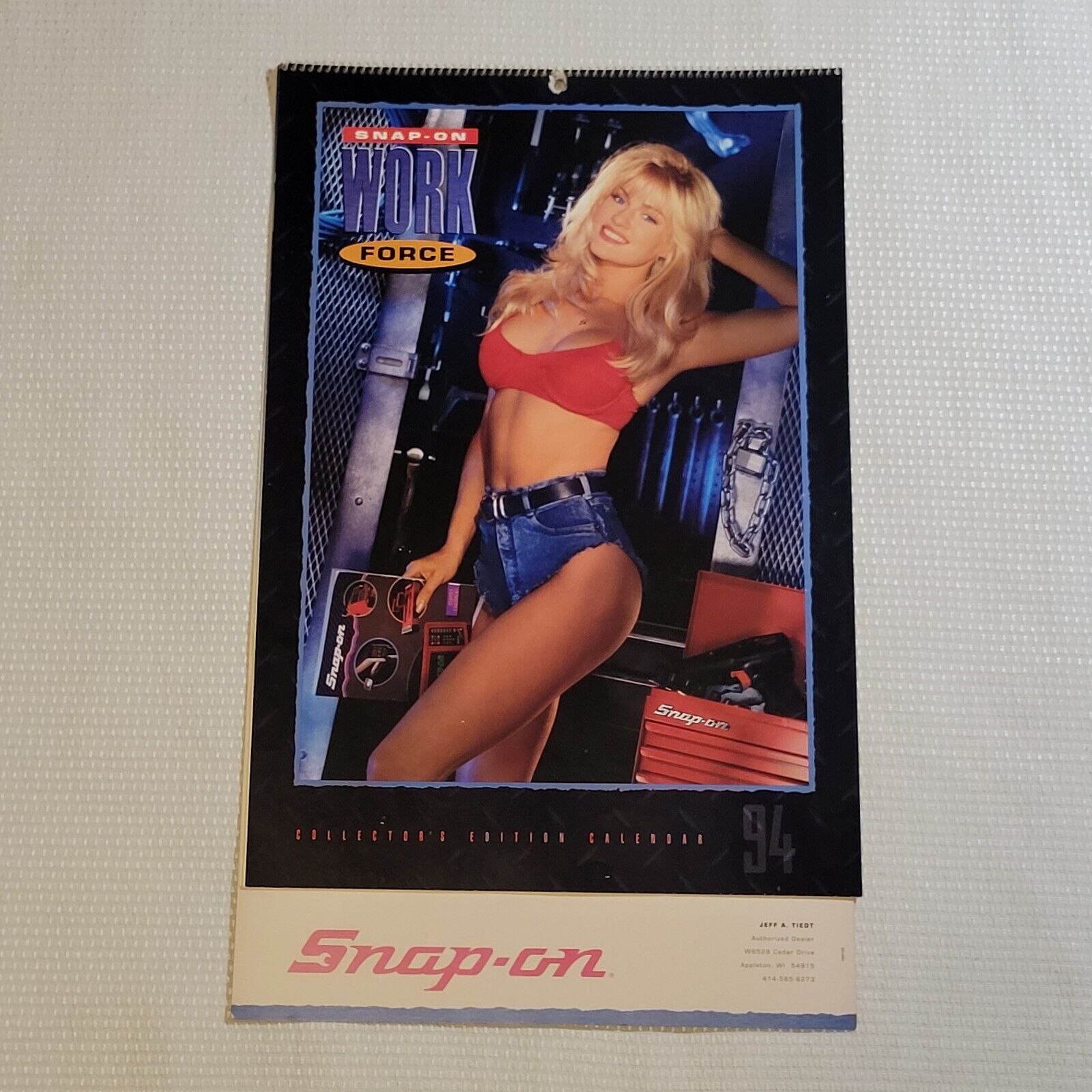 Snap-On Collectors Edition 1994 Calendar 22