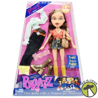 Bratz Xpress It Fashion Collection Yasmin Doll 2002 MGA