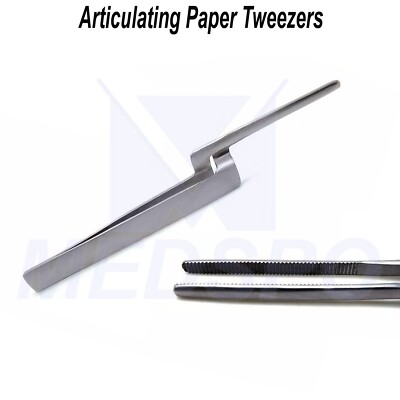 Straight Articulating Paper Holder Straight Forceps Dental Restoration Tweezers