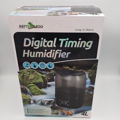 4L Reptile Fogger Mister for Reptile Terrariums Humidifier Digital Tank Smart