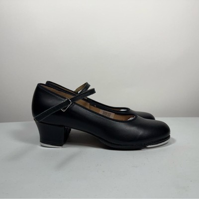 NEW Bloch Women's Showtapper Leather Tap Dance Shoe in Black Size 7.5