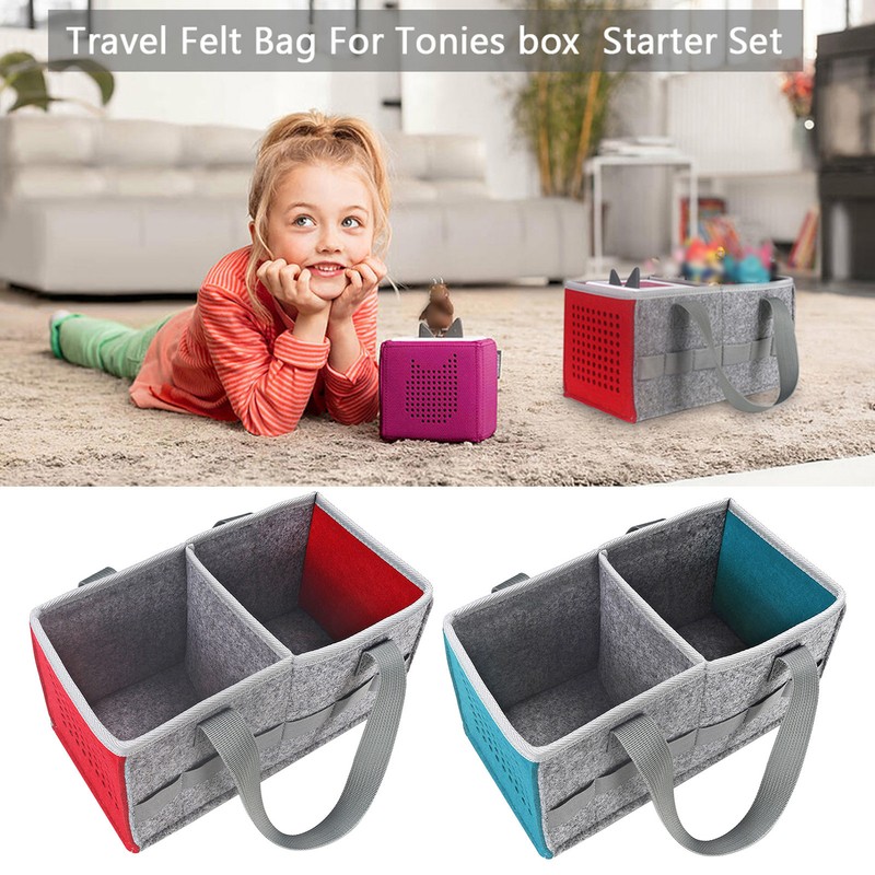 Carrying Case Portable Storage Bag Organizer For Tonies Star