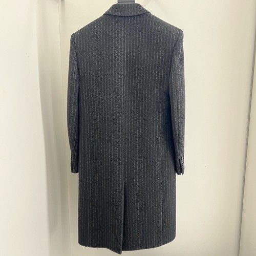 Pre-owned Saint Laurent Wool Overcoat In All Sizes In Gray