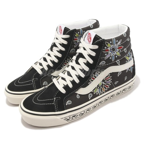 

Vans Sk8-Hi 38 DX Anaheim Factory Пейсли Черные Мужчины Унисекс Повседневная VN0A38GF9GG, Черный, Sk8-hi 38 Dx