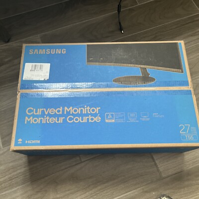 Samsung T55 27  Curved Monitor  AMD Freesync 1000r Curve HDMI