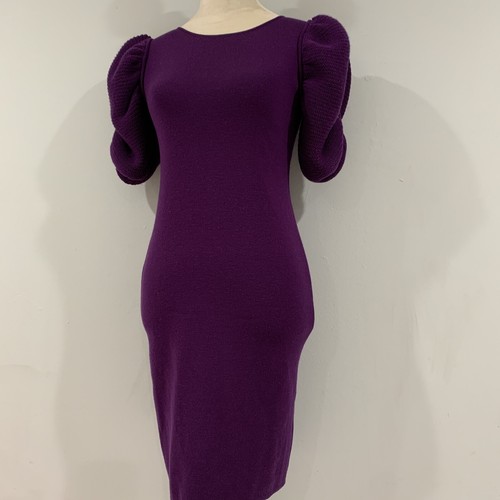 ワンピース Fendi Dark Purple Wool Dress FENDI DARK PURPLE WOOL DRESS | suitnegozi | REVERSIBLE