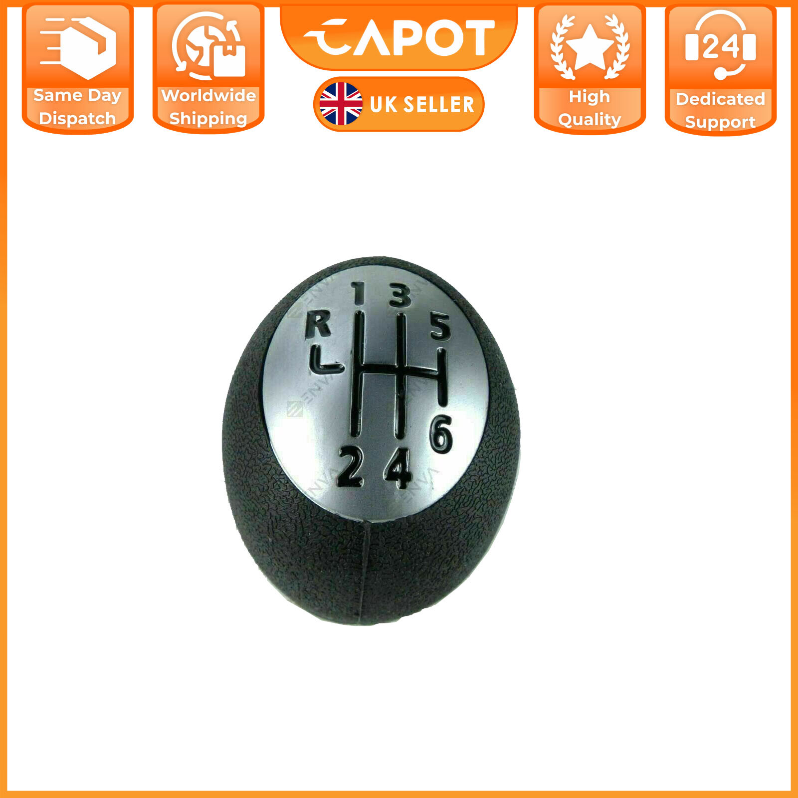 6 Speed Gear Knob Shift Stick for RENAULT TRAFIC 2002-2014 328650005R