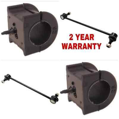 For Toyota Alphard 2.4 3.0 Hybrid Front Stabiliser Drop Links + D Bushes  02-08