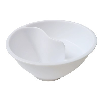 Cereal Bowl Partitioned Large Capacity Tableware Dry Wet Separated Oatmeal Bowl 